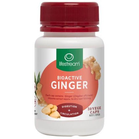 Lifestream Ginger Capsules 30