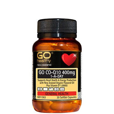 Go Healthy Go Co-Q10 400mg 60 Caps