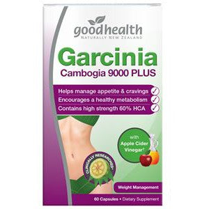 Goodhealth Garcinia Cambogia 9000 plus with Apple Cider Vinegar, Capsules 60