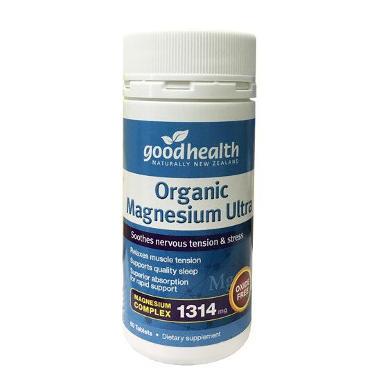 Goodhealth Organic Magnesium Ultra Tablets 60