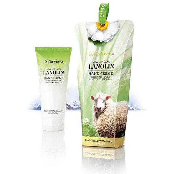 Wild Ferns Lanolin Hand Crème - 100ml (New)