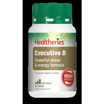 Healtheries Executive B Tablets, 30 Tablets