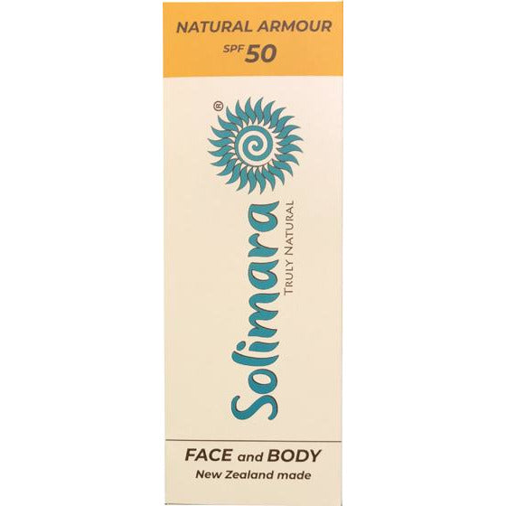 Solimara Truly Natural SPF50 Golden Sands Sunscreen 150ml