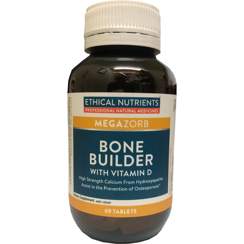 Ethical Nutrients Megazorb Bone Builder With Vitamin D 60 Tablets
