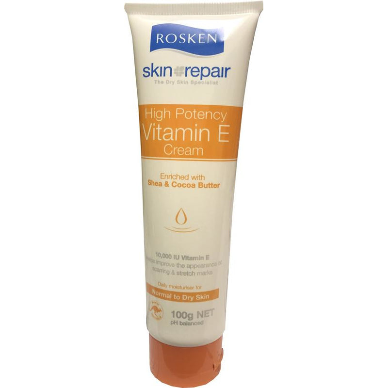 Rosken Skin Repair High Potency Vitamin E Cream 100g