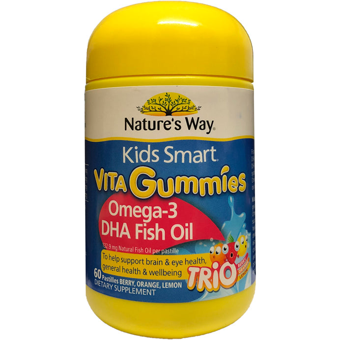 Nature's Way Kids Smart Vita Gummies Omega 3 Fish Oil 60