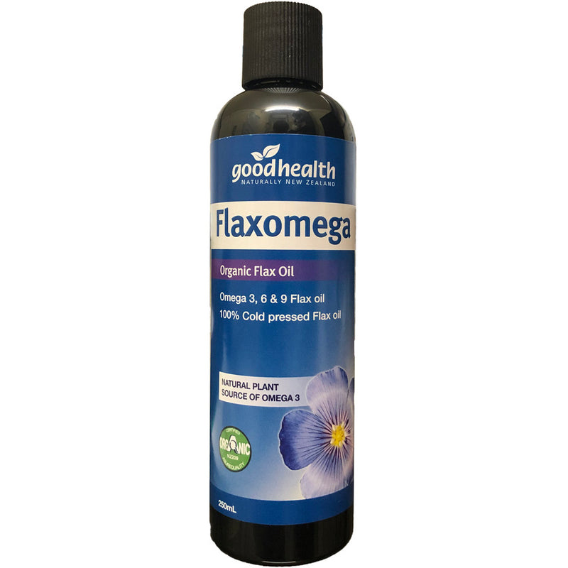 Goodhealth Flaxomega Organic Flax Oil Omega 3,6,9 250ml