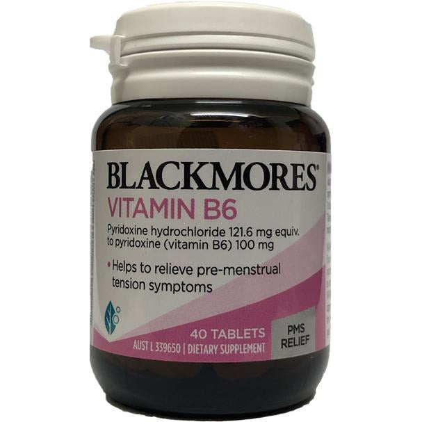 Blackmores Vitamin B6 40 tablets