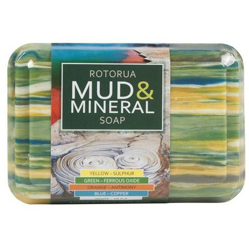Wild Ferns Rotorua Mud & Mineral Soap 100g