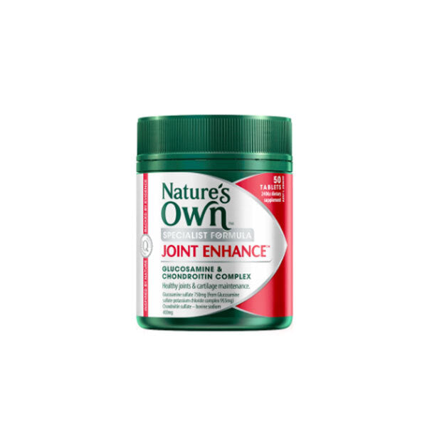 Natures Own Joint Enhance Glucosamine + Chondroitin Complex Tablets 50