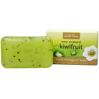 3 PACK Wild Ferns Kiwifruit Fresh & Fragrant Guest Soap 40g