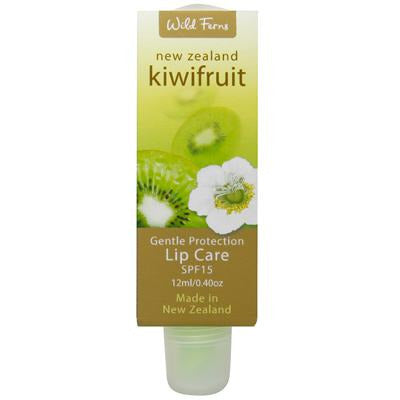 Wild Ferns Kiwifruit Gentle Protection Lip Care SPF15 12ml