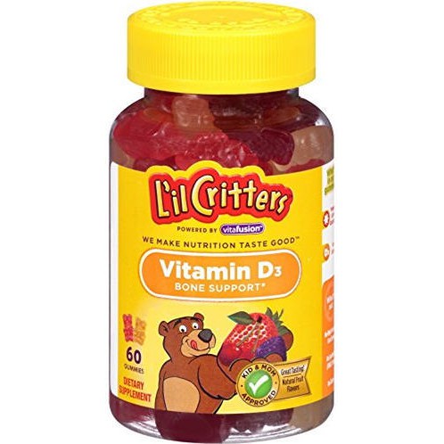L'il Critters Vitamin D3, 60 Gummies