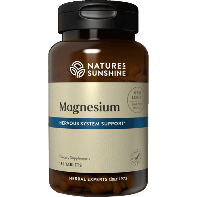 Natures sunshine Magnesium Tablets 180