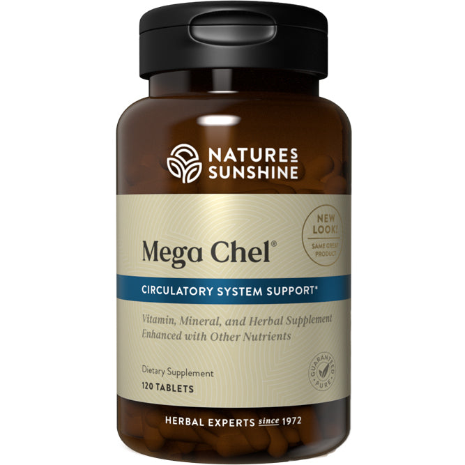 Natures Sunshine Mega-Chel Tablets 120