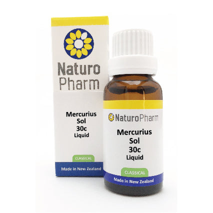 Naturopharm Mercurius Sol 30c Liquid