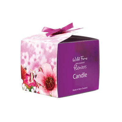 Wild Ferns New Zealand Flowers Candle