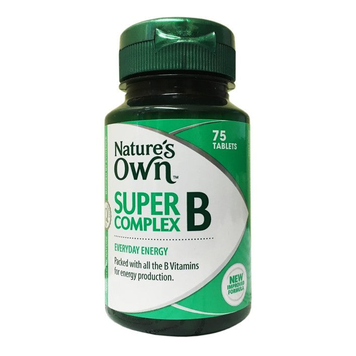 Natures Own Super B Complex Tablets 75