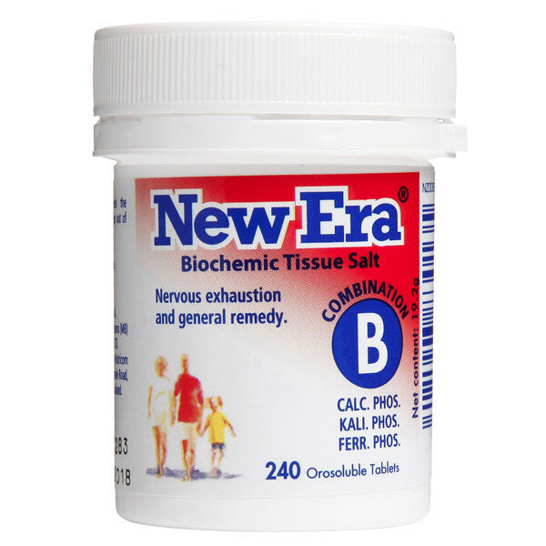 New Era Combination B Cell Salts. 240 Tablets.