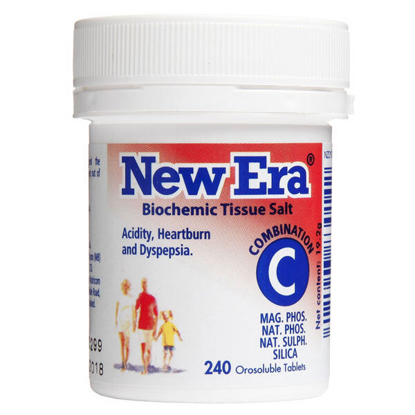 New Era Combination C Cell Salts. 240 Tablets