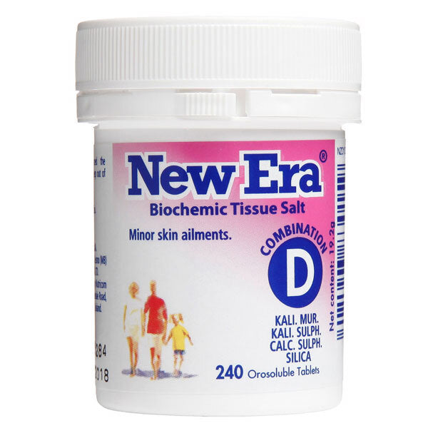 New Era Combination D Cell Salts. 240 Tablets