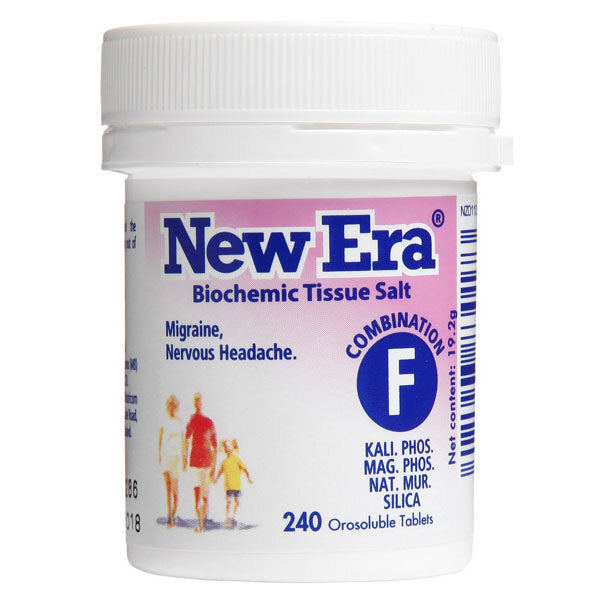 New ERA Combination F Cell Salts 240 Tablets