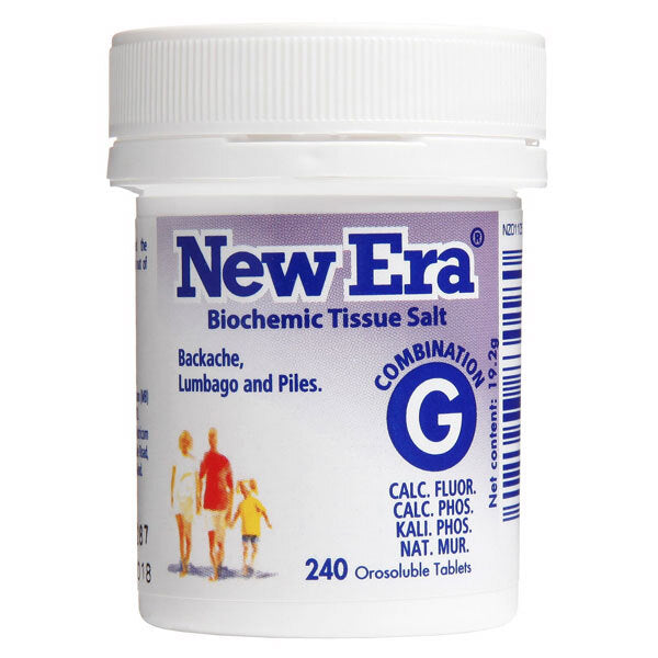New Era Combination G Cell Salts. 240 Tablets