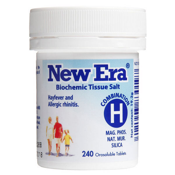New Era Combination H . Cell Salts. 240 Tablets.