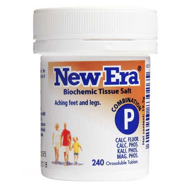 New Era Combination P Cell Salts. 240 Tablets.