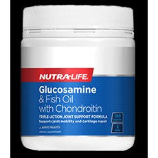 Nutralife Glucosamine & Fish Oil Capsules 180
