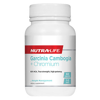 Nutralife Garcinia Cambogia + Chromium Capsules 60