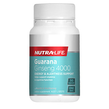 Nutralife Guarana Ginseng 4000 Capsules 50