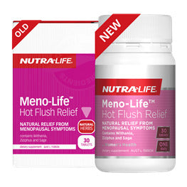 Nutralife Meno-life Hot Flush Relief Tablets 30