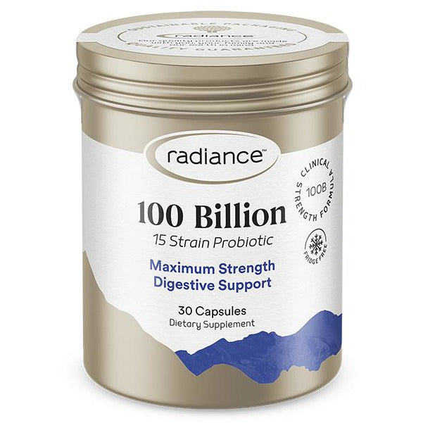 Radiance Probiotics 100 Billion 15 Strain Probiotic Capsules 30