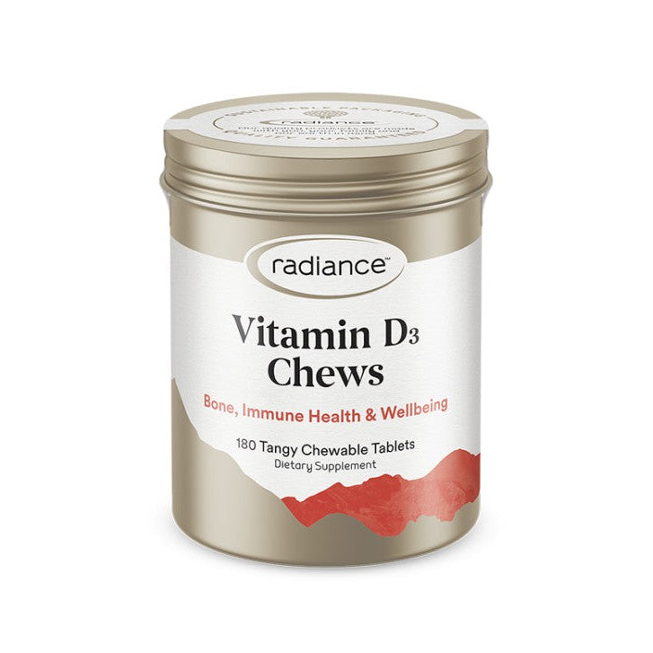 Radiance Vitamin D3 Chewable Tablets 180