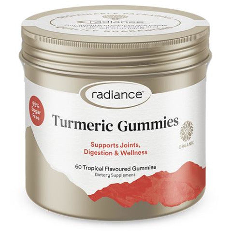 Radiance Sugar Free Gummies Turmeric, 60 gummies