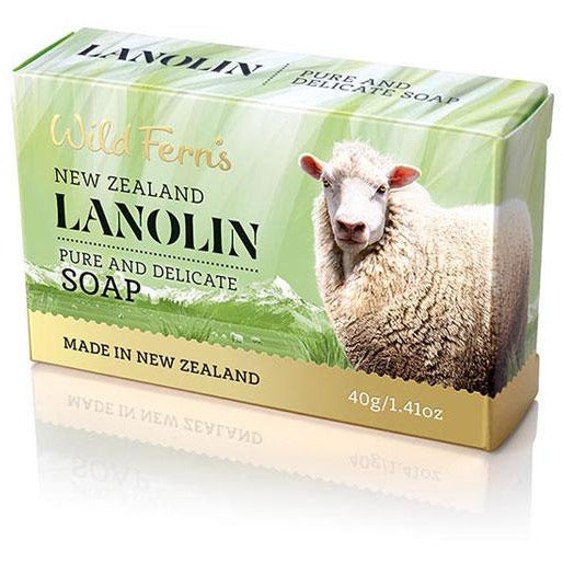 Wild Ferns Lanolin (Guest) Soap - 40g (New)