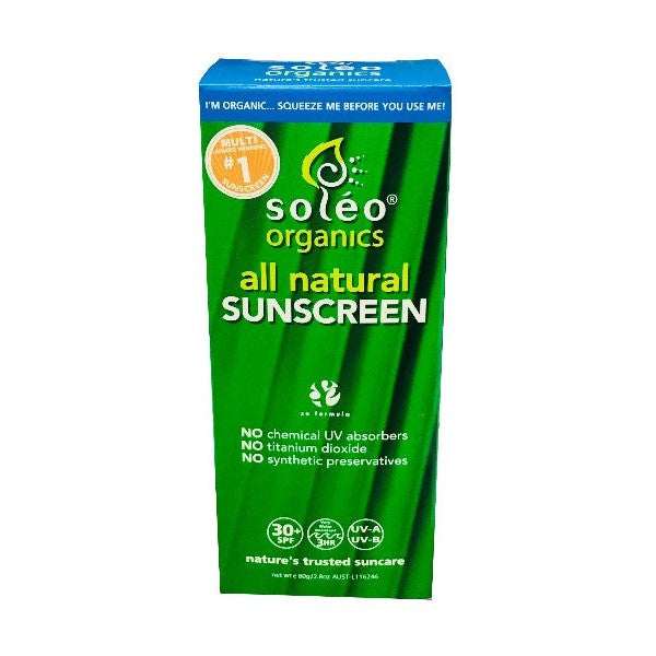 Soleo Organics All Natural Sunscreen