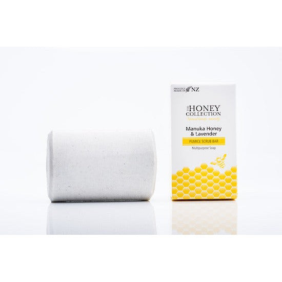 The Honey Collection Manuka Honey & lavender Pumice Scrub 190g