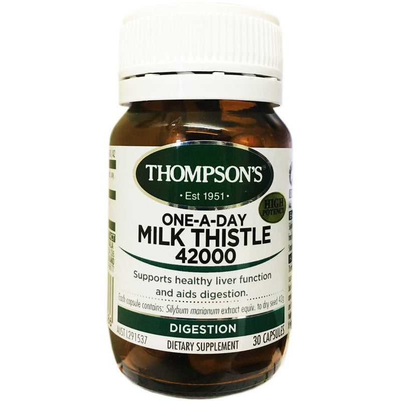 Thompsons One A Day Milk Thistle 42000 Capsules 30