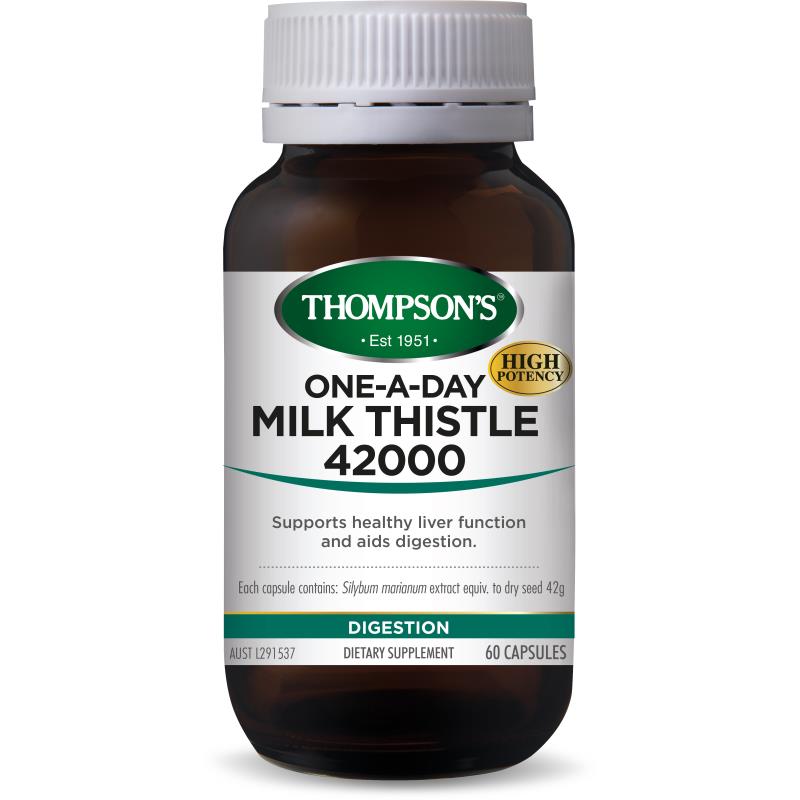 Thompsons One A Day Milk Thistle 42000 Capsules 60