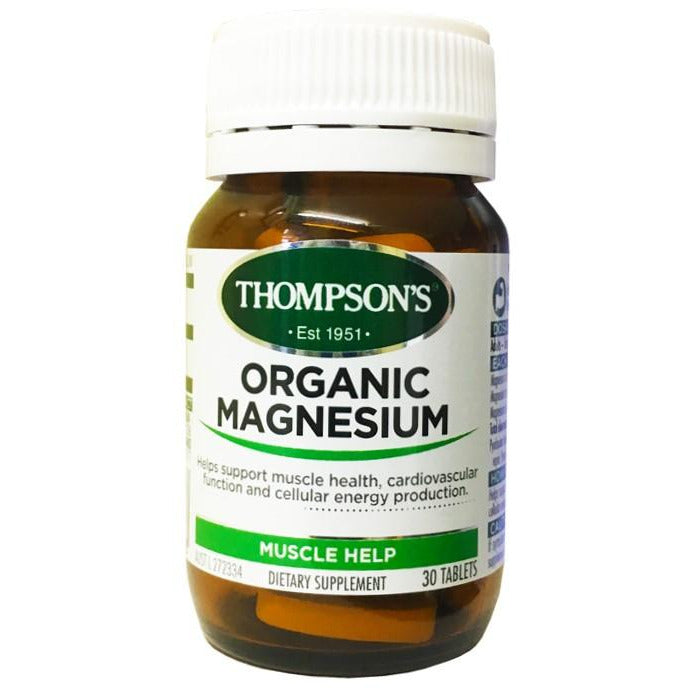Thompsons Organic Magnesium Complete 30 tablets