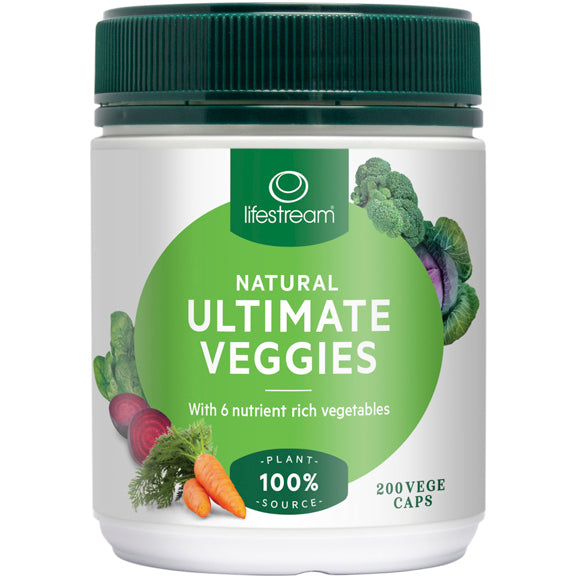 Lifestream Ultimate Veggies Capsules 200