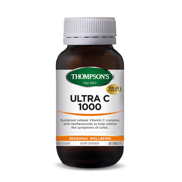 Thompsons Ultra C 1000mg - 60 tablets