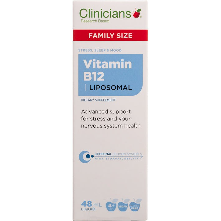 Clinicians Vitamin B12 Liposomal 48mL