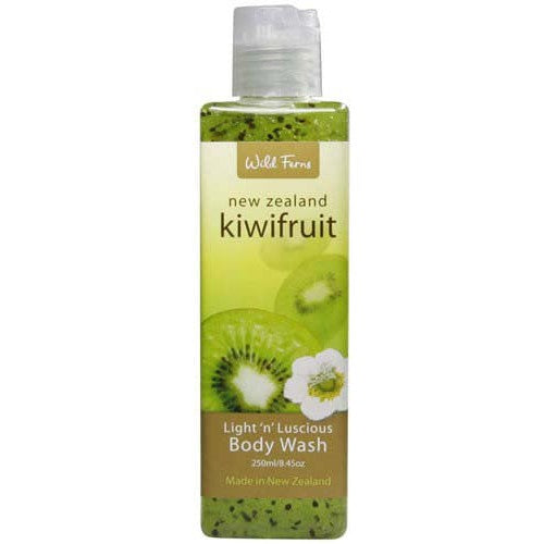 Wild Ferns Kiwifruit Light 'n' Luscious Body Wash 250ml