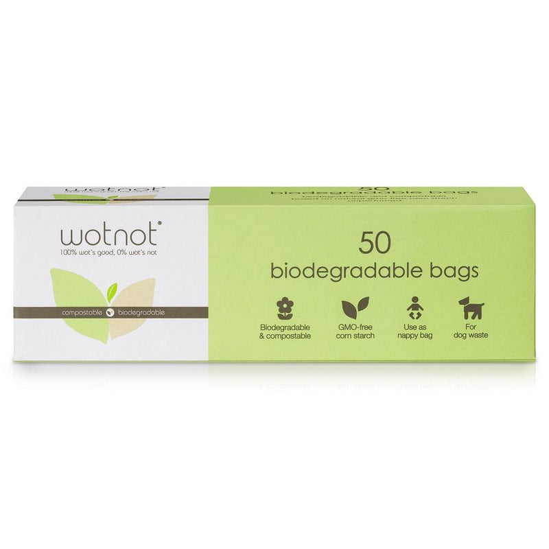 Wotnot Biodegradable Nappy Bags 50pk