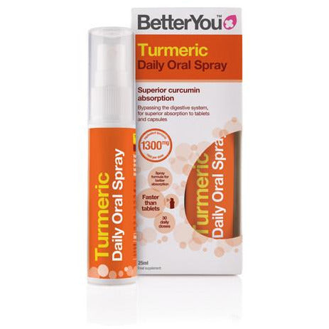 BetterYou Turmeric Daily Oral Spray, 25ml