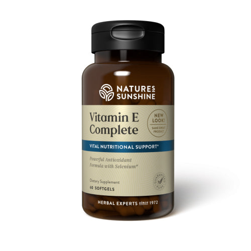 Natures Sunshine Vitamin E Complete 60Capsules