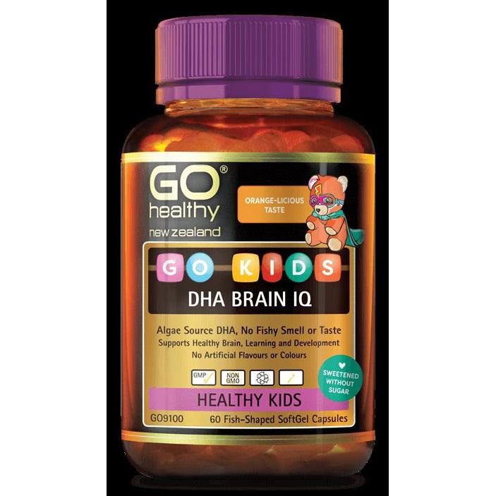 Go Healthy Go Kids DHA Brain IQ 60